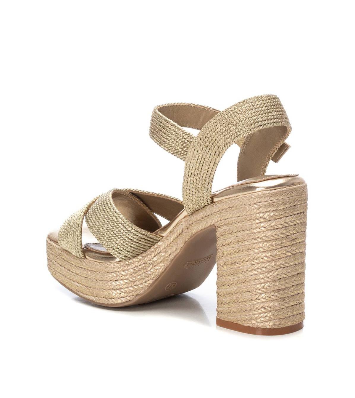 Xti Women's Heeled Jute Platform Sandals By
