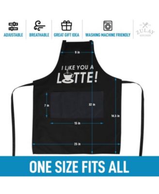 Funny Aprons for Men, Women & Couples 2-Pc.