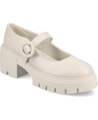 Women's Zarynn Mary Jane Treaded Outsole Platform Pumps