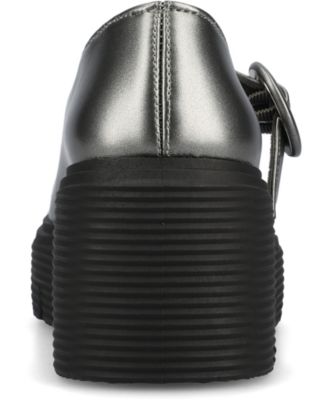 Women's Zarynn Mary Jane Treaded Outsole Platform Pumps