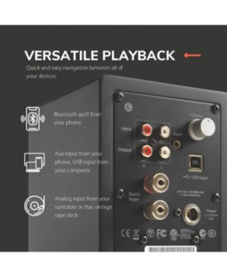 A2+ Next Gen Powered Desktop Speakers with Bluetooth - Pair