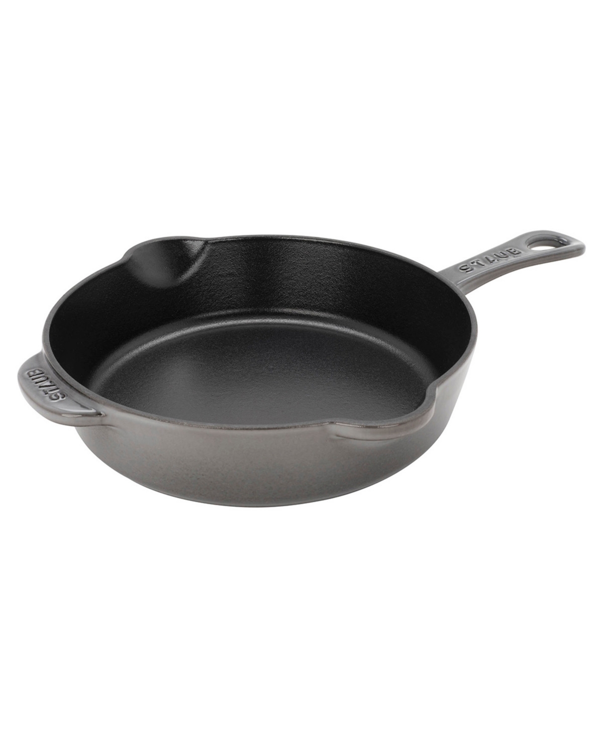 Staub Cast Iron 8.5 Traditional Deep Skillet In Grey