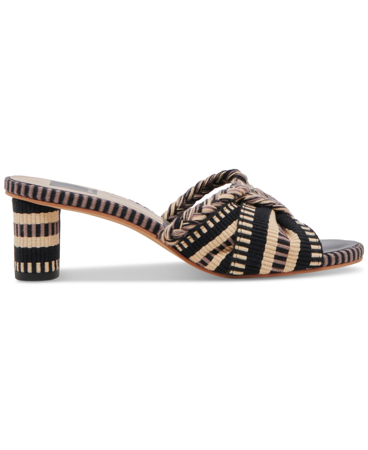 Shop Dolce Vita Women's Dallie Knotted Dress Sandals In Natural Multi Woven