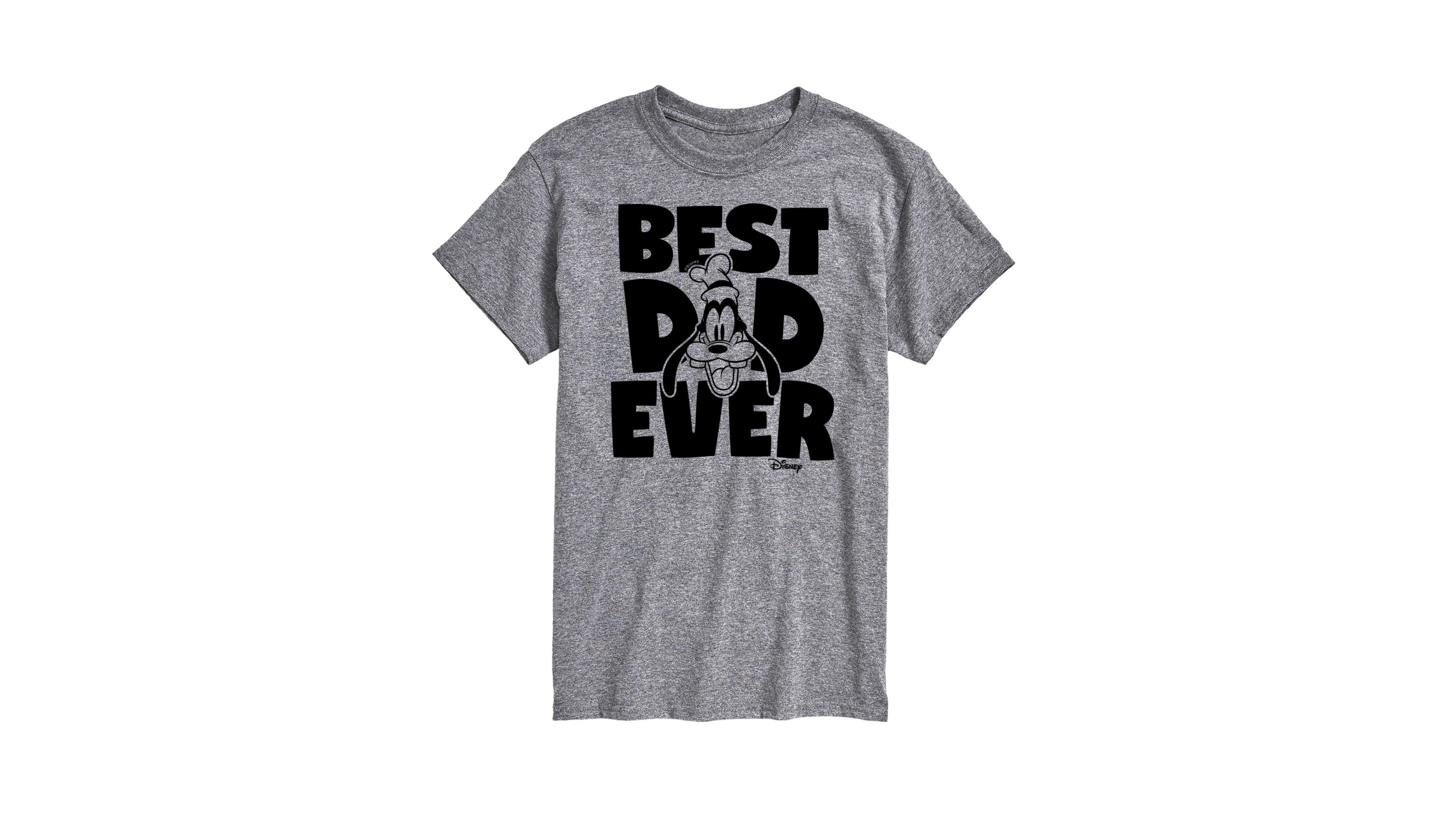 Hybrid Apparel Disney Goofy Dad Mens Short Sleeve Tee