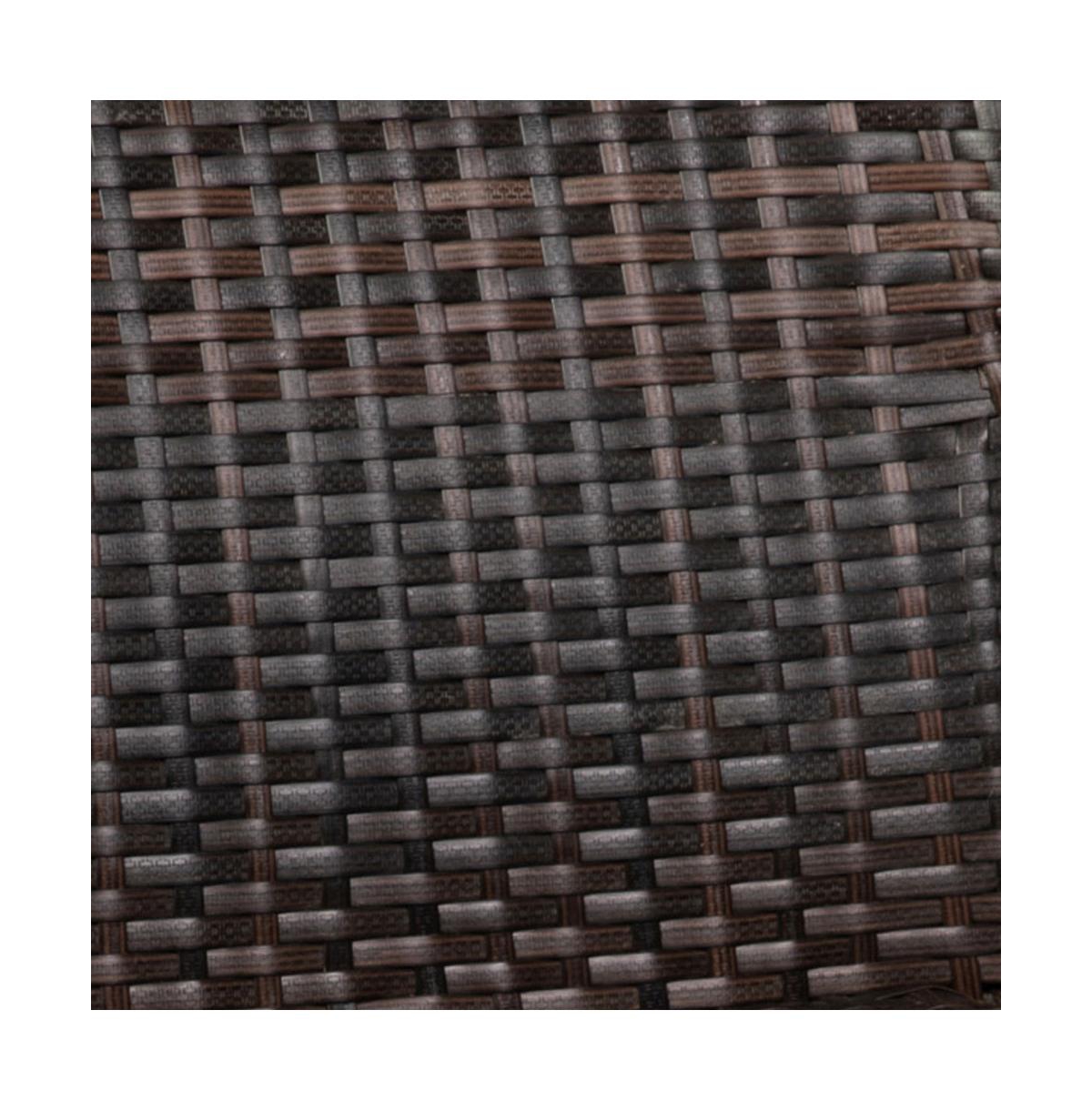 Eldon Weather Resistant Indoor/Outdoor Stacking Patio Dining Chair With Steel Frame And Pe Rattan