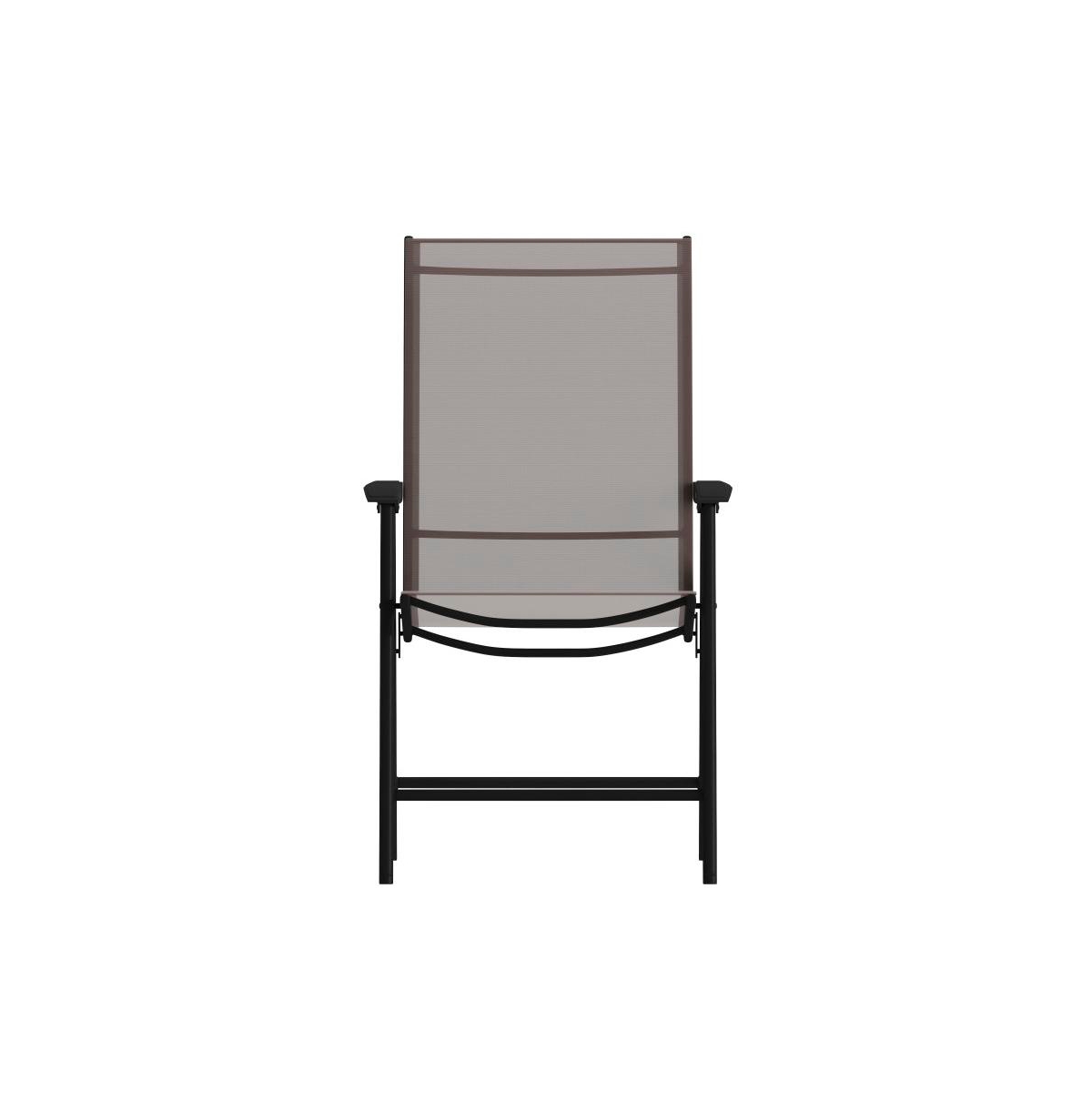 Outdoor Folding Patio Sling Chair / Portable Chair (2 Pack)