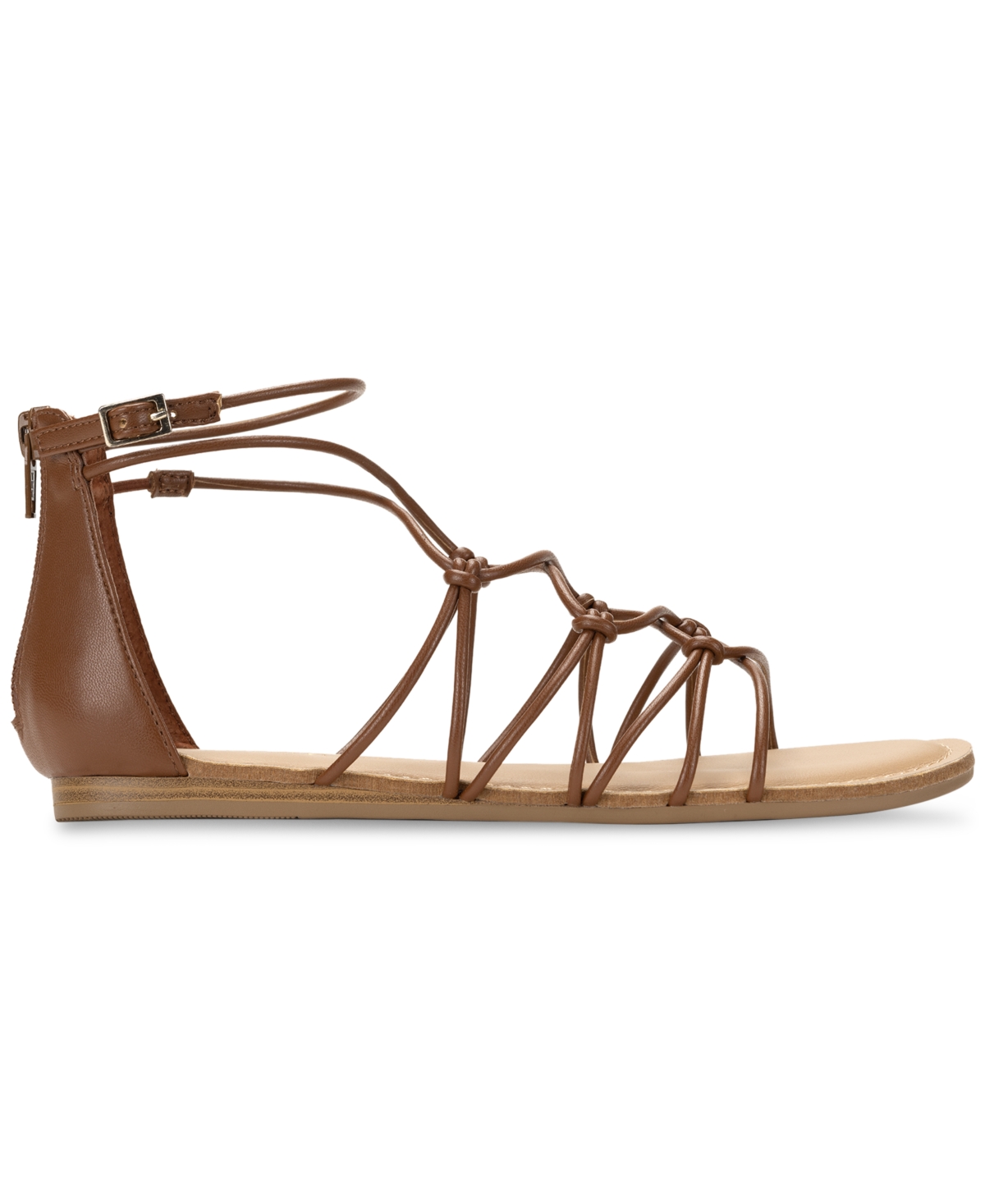 Sun + Stone Okenaa Strappy Gladiator Sandals, Created for Macy's