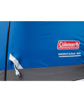 8-Person Montana Cabin Camping Tent with Hinged Door, Blue