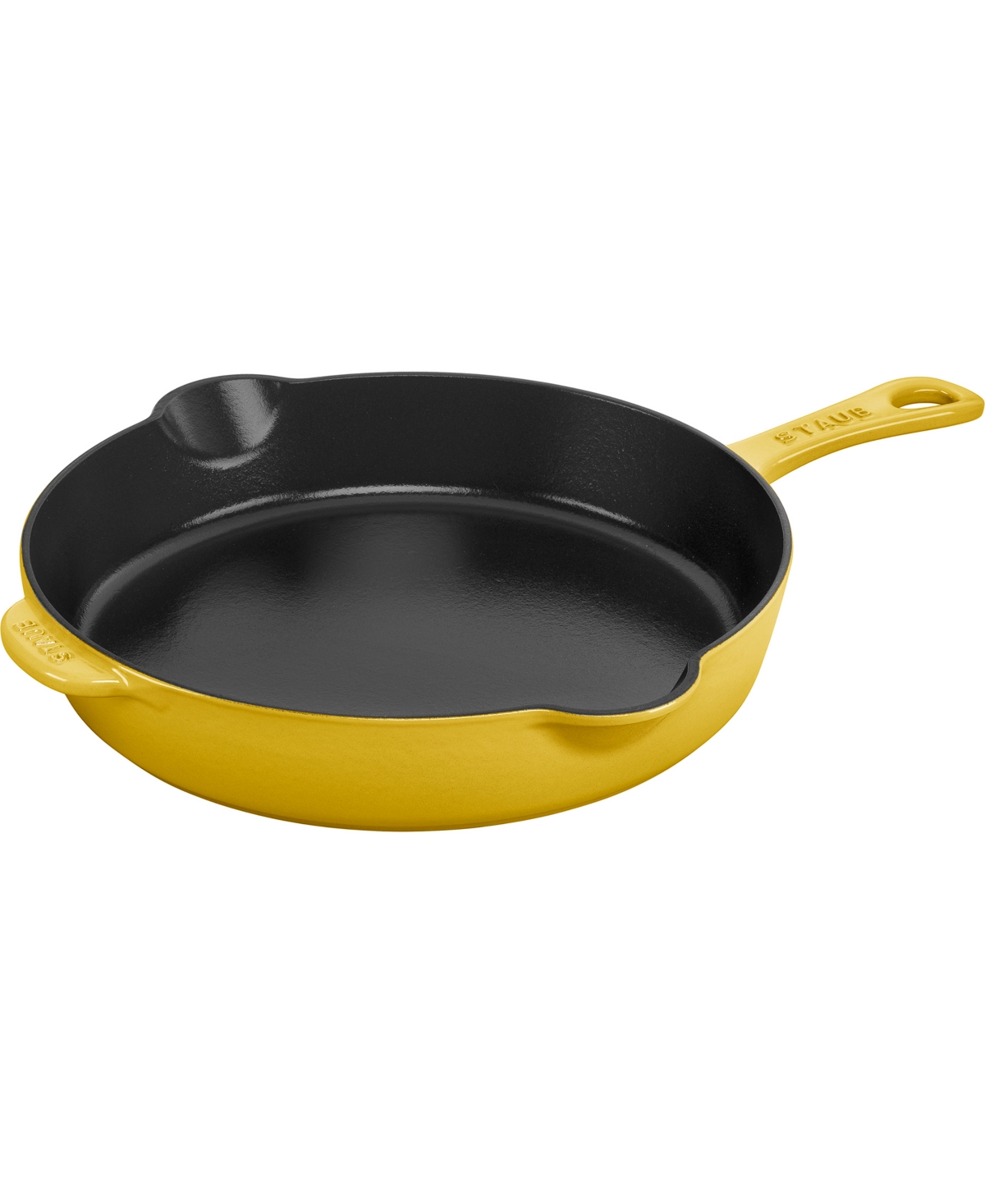 Staub Cast Iron 8.5-inch Traditional Deep Skillet In Lemon