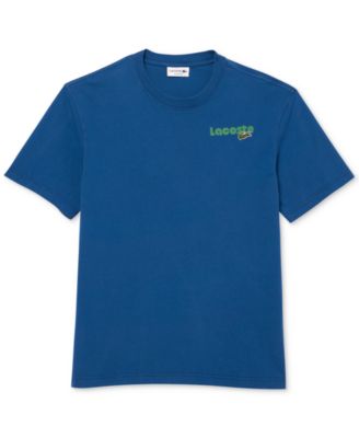 Lacoste - Men's Short Sleeve Stacked Logo Crewneck T-Shirt