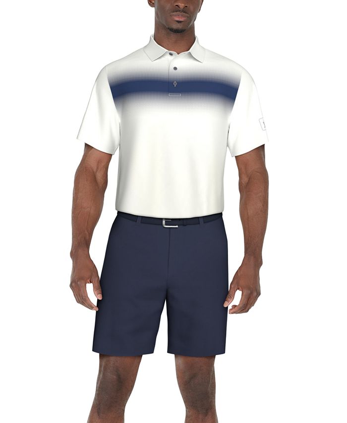 PGA TOUR Men's Short Sleeve Polo Shirt Orange Size XL main image 1