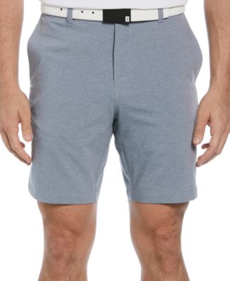 Men's Heathered Two-Tone Performance Golf Shorts