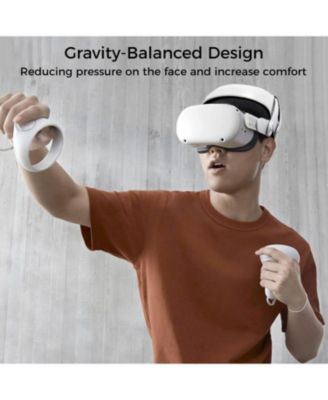 Meta Quest 2 Head Strap Replacement-Adjustable/Comfortable/Lightweight