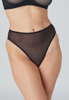 Women's Medium Highwaist Mesh Brief
