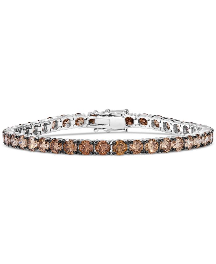 Chocolate Diamond Tennis Bracelet