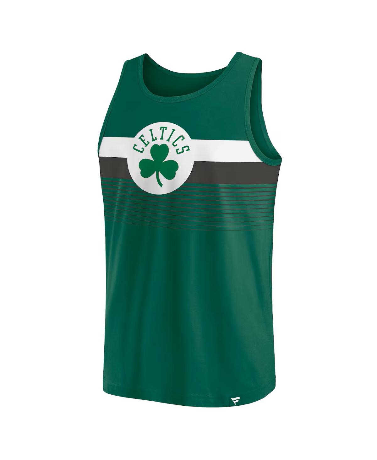 Shop Fanatics Branded Men's Kelly Green Boston Celtics Wild Game Tank Top In Kg,klygrn