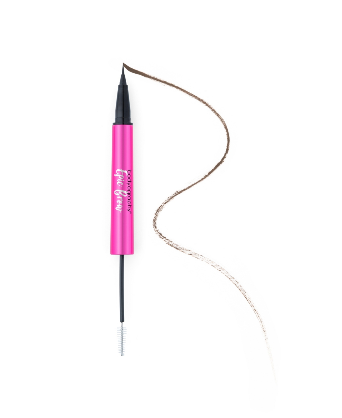 Shop Bodyography Epic Brow Liquid Brow Definer + Clear Brow Gel In Brown