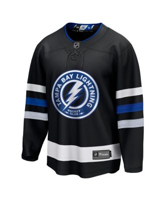 Fanatics Branded Men's Black Tampa Bay Lightning Alternate Premier Breakaway Jersey