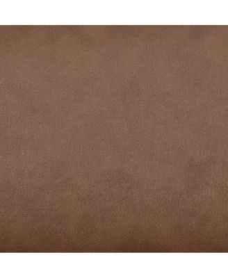 Multi-Position Recliner Chair & Curved Ottoman with Swivel Wood Base