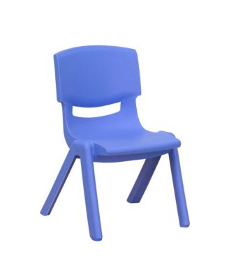 10 Pack Plastic Stackable School Chair With 10.5" Seat Height