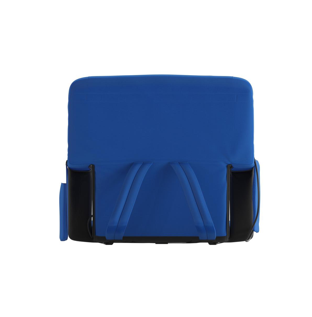 Mikki Portable Heated Reclining Stadium Chair With Armrests, Heated Padded Back & Heated Seat With Dual Storage Pockets And Backpack Straps