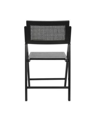 Gordon Set Of 2 Cane Rattan Folding Chairs