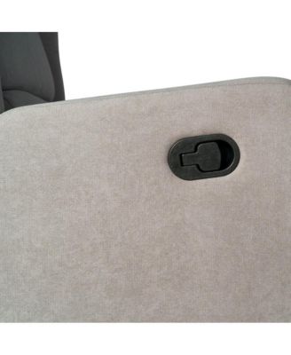 Abby 3-In-1 Wingback Manual Recliner Rocker Swivel Glider Chair