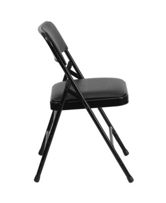 4 Pack Home & Office Portable Party Events Padded Metal Folding Chair