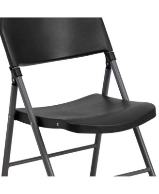 2 Pack Home & Office 330 Lb. Capacity Foldable Plastic Chair