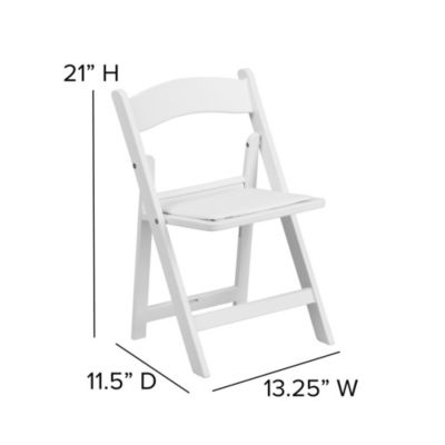10 Pack Kids Resin Folding Event Party Chair With Vinyl Padded Seat