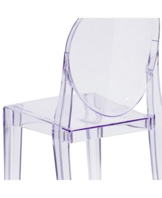  19" Rubber Ghost Side Chair