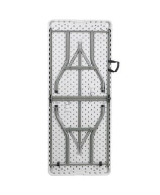 6-Foot Bi-Fold Plastic Folding Table