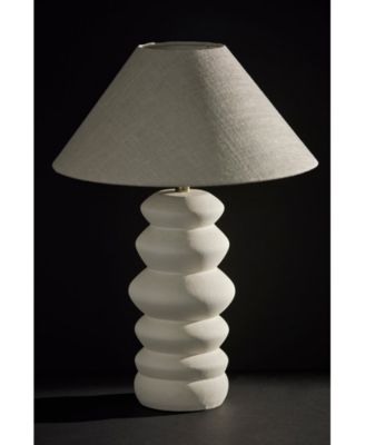 25" Matte Ceramic Marcey Table Lamp