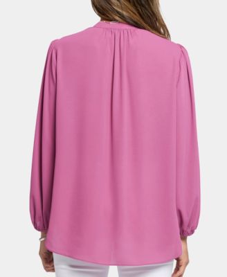 Puff Sleeve Popover Top
