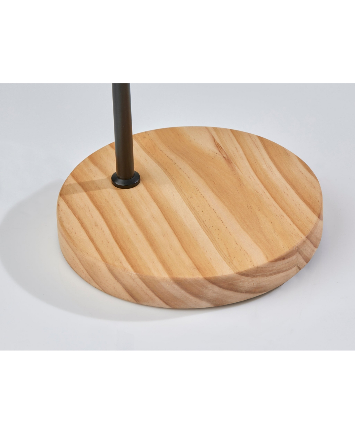 ADESSO 60" WOOD PEYTON FLOOR LAMP