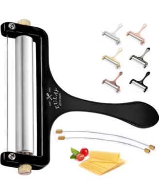 Heavy Duty Adjustable Cheese Slicer with 2 Extra Wires