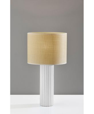 24.25" Ceramic Primrose Table Lamp