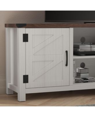 Cambria Barn Door Style 59" Tv Stand For Up To 65" Tv