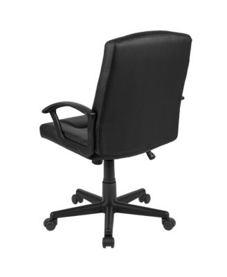 Task Chair, Mid-Back, Padded Seat & Back, With Arms, Adjustable, Office Furniture
