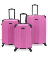 Kenneth Cole Reaction South Street 3-Pc. Hardside Luggage Set, Created for Macy's - Malibu Pink