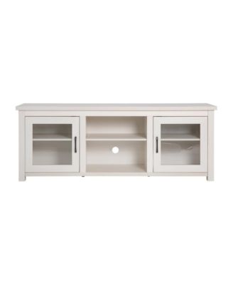Galena Traditional Full Glass Door 65" Tv Stand For Up To 80" Tvs