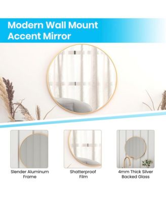 Monaco Accent Mirror For Bathroom, Vanity, Entryway, Dining Room, & Living Room