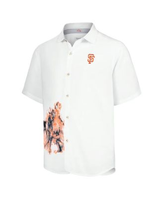 Men's White San Francisco Giants Veracruz Ace Islanders Button-Up Shirt