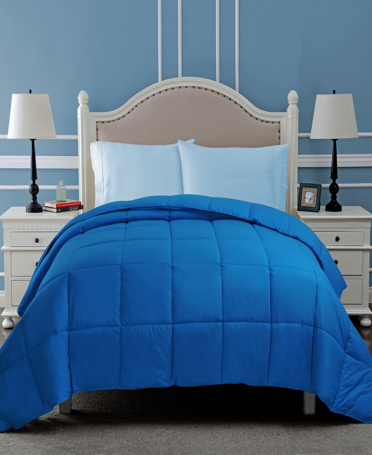 Superior All Season Down Alternative Reversible Comforter, California King