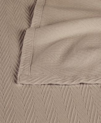 Chevron All Season Cotton Blanket, King