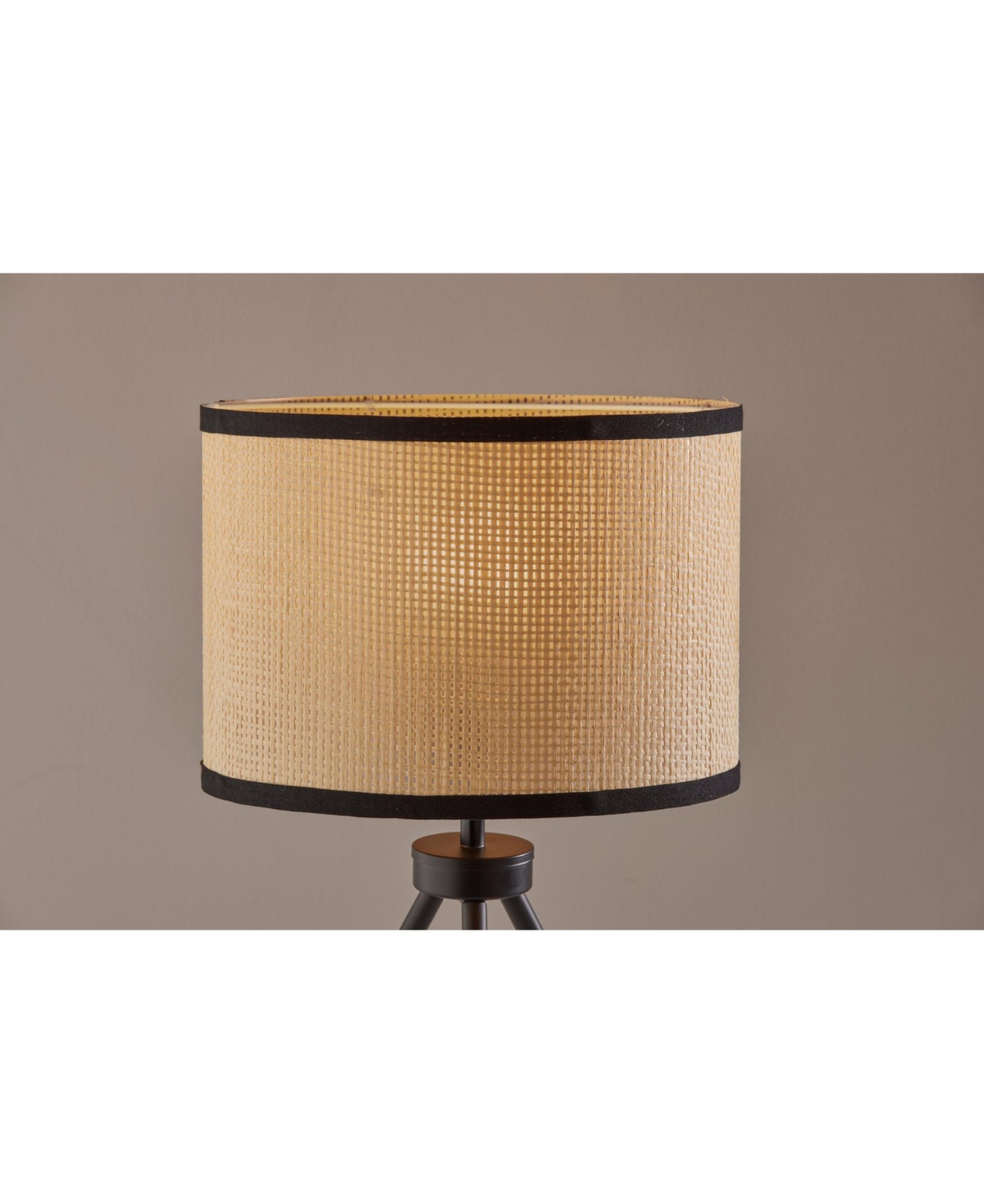 Adesso 21.5" Raven Table Lamp In Black