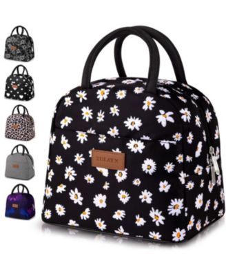 Insulated Tote Lunch Bag With Soft Padded Handles