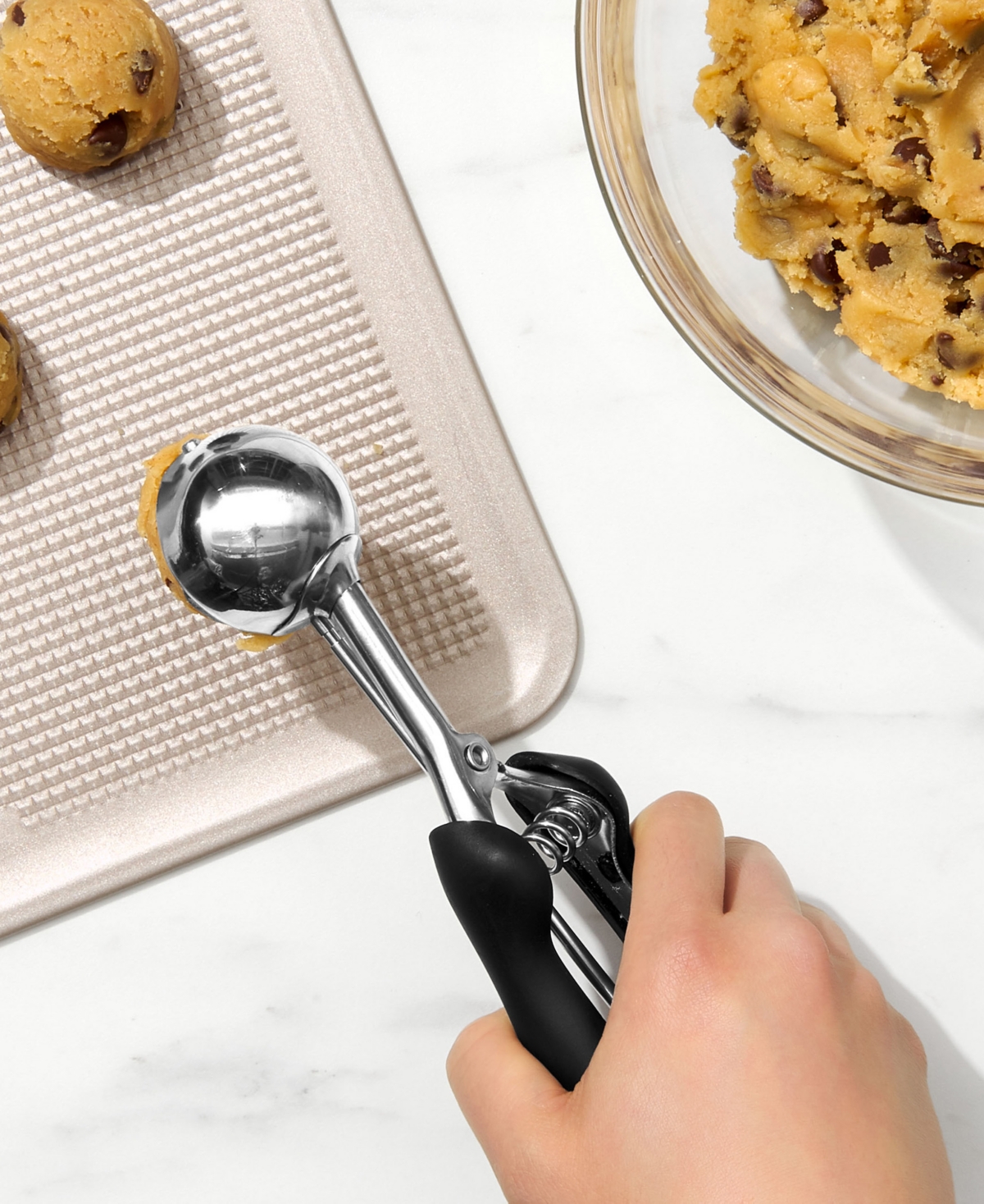 Oxo Good Grips Medium Stainless Steel Cookie Scoop In No Color