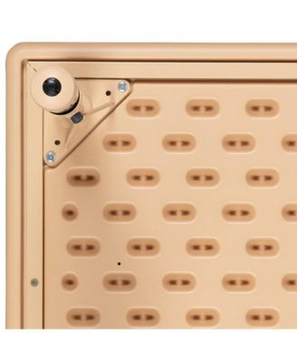 24"W X 48"L Rectangular Plastic Height Adjustable Activity Table