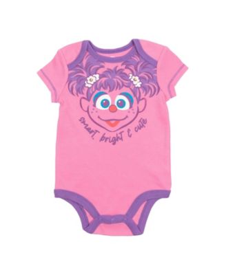 Baby Girls 5 Pack Bodysuits Newborn to